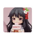 桜餅の精霊みなみちゃんカプセルトイ（個別スタンプ：8）