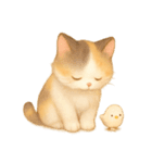 [アレンジ用]まったりにゃんこ（個別スタンプ：1）
