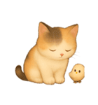[アレンジ用]まったりにゃんこ（個別スタンプ：3）