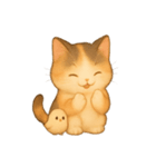 [アレンジ用]まったりにゃんこ（個別スタンプ：12）
