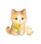 [アレンジ用]まったりにゃんこ（個別スタンプ：13）