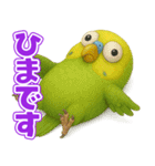 キモブサカワ11(セキセイインコ)（個別スタンプ：20）