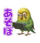 キモブサカワ11(セキセイインコ)（個別スタンプ：32）
