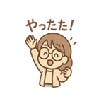 しおりの図書館おしごと（個別スタンプ：10）