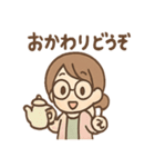 しおりの図書館おしごと（個別スタンプ：12）