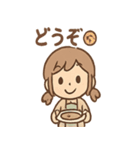 しおりの図書館おしごと（個別スタンプ：25）