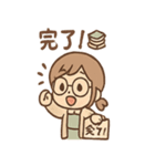 しおりの図書館おしごと（個別スタンプ：27）
