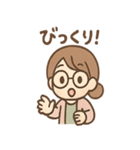 しおりの図書館おしごと（個別スタンプ：34）