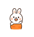 にんじんカップうさぎCarro（個別スタンプ：1）