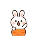 にんじんカップうさぎCarro（個別スタンプ：2）