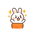 にんじんカップうさぎCarro（個別スタンプ：8）