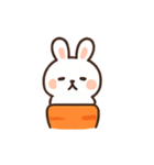 にんじんカップうさぎCarro（個別スタンプ：21）