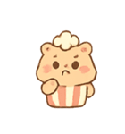 ポップコーンハムスターPoppi（個別スタンプ：2）