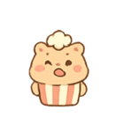 ポップコーンハムスターPoppi（個別スタンプ：6）