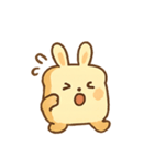 トーストうさぎほかほか（個別スタンプ：5）