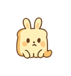 トーストうさぎほかほか（個別スタンプ：6）