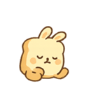 トーストうさぎほかほか（個別スタンプ：7）