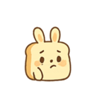 トーストうさぎほかほか（個別スタンプ：15）