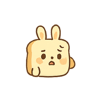 トーストうさぎほかほか（個別スタンプ：16）