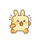 トーストうさぎほかほか（個別スタンプ：18）
