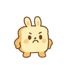 トーストうさぎほかほか（個別スタンプ：19）