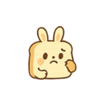 トーストうさぎほかほか（個別スタンプ：24）