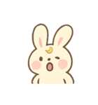 月夜のうさぎミミマジック（個別スタンプ：1）