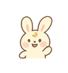 月夜のうさぎミミマジック（個別スタンプ：2）
