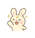 月夜のうさぎミミマジック（個別スタンプ：10）