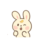 月夜のうさぎミミマジック（個別スタンプ：16）