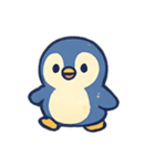 きらきらペンギンポポパーティー（個別スタンプ：4）