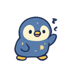 きらきらペンギンポポパーティー（個別スタンプ：5）