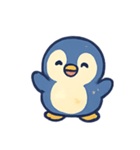 きらきらペンギンポポパーティー（個別スタンプ：6）