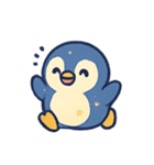 きらきらペンギンポポパーティー（個別スタンプ：18）