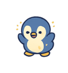 きらきらペンギンポポパーティー（個別スタンプ：21）