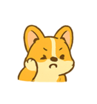 ぐうたらコーギーるる（個別スタンプ：4）
