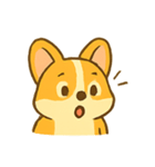 ぐうたらコーギーるる（個別スタンプ：5）