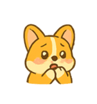 ぐうたらコーギーるる（個別スタンプ：7）