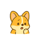 ぐうたらコーギーるる（個別スタンプ：10）