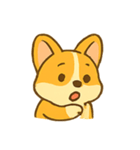 ぐうたらコーギーるる（個別スタンプ：14）