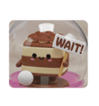 バレーボールティラミス！(四角型)（個別スタンプ：3）
