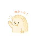 ハリネズミの日常.⭐︎（個別スタンプ：16）