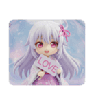 音符精霊みなみちゃんカプセルトイ（個別スタンプ：5）