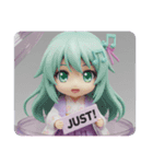 音符精霊みなみちゃんカプセルトイ（個別スタンプ：8）