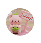 桜餅ちゃんティータイムカプセルトイ(丸型)（個別スタンプ：7）