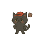 ゆるっと畑の黒ねこ日和（個別スタンプ：13）