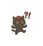 ゆるっと畑の黒ねこ日和（個別スタンプ：14）