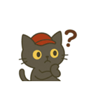 ゆるっと畑の黒ねこ日和（個別スタンプ：40）