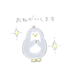 えんぴつぺんぎん【修正版】（個別スタンプ：9）