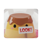 プリンカプセルトイ(四角型)（個別スタンプ：4）